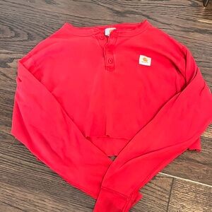 Carnhartt Red Cropped Sweater